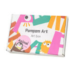 Educational Insights Animal-Themed Plush Pom Pom Kit-Arts Crafts for Kids Mess-Free Sensory Activity Ages 5+ DIY Creativity Gift