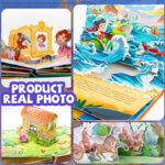 OEM Custom Printing Kids Baby English Story Educational 3d Pop up Books Printing High Quality Customized - Image 2