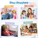 40 Projects Colorful Pattern 6x6 Origami Paper Kit  for Kids with Guiding Manual, Square Papers, Origami Paper Folding - Image 3