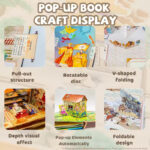 OEM Custom Printing Kids Baby English Story Educational 3d Pop up Books Printing High Quality Customized - Image 3